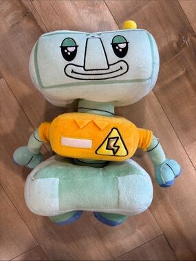Squidward Lankybox robot plush, limited edition.